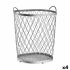 Coș Argintiu Metal 40 L 31 x 54,7 x 46,5 cm (4 Unități)