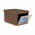 Cutie de depozitare cu capac Stefanplast Elegance Strana Bej Plastic 29 x 21 x 39 cm (5 Unități)