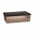 Cutie de depozitare cu capac Stefanplast Elegance Maro Plastic 30 L 38,5 x 17 x 59,5 cm (6 Unități)