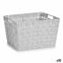 Coș pentru rufe Kipit A3-6875 Alb Pânză 10 L 25 x 20 x 35 cm (12 Unități)