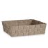 Coș Multifuncțional Kipit A3-6885 Bej Pânză 3,8 L 34 x 8,5 x 21 cm (18 Unități)