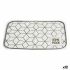 Suport Protecție pentru Masă Kinvara 9999 Alb Gri 33 x 0,3 x 48 cm (12 Unități)