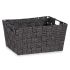Coș Multifuncțional Kipit A3-6883 Negru Pânză 20 x 14 x 30 cm (18 Unități)