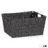 Coș Multifuncțional Kipit A3-6883 Negru Pânză 20 x 14 x 30 cm (18 Unități)