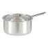 Caserolă cu capac Kinvara 100022 Argintiu Aluminiu 4 L 24,5 x 12 x 41 cm (10 Unități)
