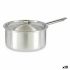 Caserolă cu capac Kinvara 100022 Argintiu Aluminiu 4 L 24,5 x 12 x 41 cm (10 Unități)