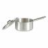 Caserolă cu capac Ø 14 cm Argintiu Aluminiu 1 L (10 Unități)