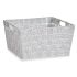 Coș Multifuncțional Kipit A3-6883 Alb Pânză 30,4 x 14 x 20 cm (18 Unități)
