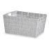 Coș Multifuncțional Kipit A3-6883 Alb Pânză 30,4 x 14 x 20 cm (18 Unități)
