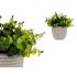 Plantă decorativă Ibergarden QY-H022 Plastic Květiny 21 x 20,6 x 21 cm (8 Unități)