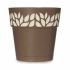Ghiveci cu auto-udare Stefanplast Cloe Maro Plastic 15 x 15 x 15 cm (12 Unități)