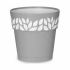 Ghiveci cu auto-udare Stefanplast Cloe Gri Plastic 19 x 19 x 19 cm (12 Unități)