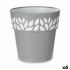 Ghiveci cu auto-udare Stefanplast Cloe Gri Plastic 25 x 25 x 25 cm (6 Unități)