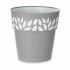 Ghiveci cu auto-udare Stefanplast Cloe Gri Plastic 29 x 29 x 29 cm (6 Unități)
