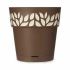 Ghiveci cu auto-udare Stefanplast Cloe Maro Plastic 29 x 29 x 29 cm (6 Unități)