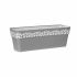 Jardinieră cu auto-udare Stefanplast Cloe Gri Plastic 49,5 x 17 x 19 cm (12 Unități)
