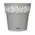 Ghiveci cu auto-udare Stefanplast Gaia Gri Plastic 19 x 19 x 19 cm (12 Unități)