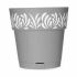Ghiveci cu auto-udare Stefanplast Gaia Gri Plastic 25 x 25 x 25 cm (6 Unități)