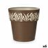 Ghiveci cu auto-udare Stefanplast Gaia Maro Plastic 29 x 29 x 29 cm (6 Unități)
