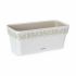 Jardinieră cu auto-udare Stefanplast Gaia Alb Plastic 13,3 x 12,3 x 29,3 cm (12 Unități)