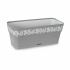 Jardinieră cu auto-udare Stefanplast Gaia Gri Plastic 13,3 x 12,3 x 29,3 cm (12 Unități)