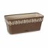 Jardinieră cu auto-udare Stefanplast Gaia Maro Plastic 13,3 x 12,3 x 29,3 cm (12 Unități)