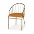 Scaun Bare Auriu* Muştar 51 x 81 x 52 cm (2 Unități)