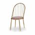 Scaun Bare Roz Auriu* 48 x 95,5 x 48 cm (2 Unități)