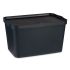 Cutie de depozitare cu capac Kipit TP596-1 Antracit Plastic 24 L 29,3 x 24,5 x 45 cm (6 Unități)