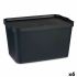 Cutie de depozitare cu capac Kipit TP596-1 Antracit Plastic 24 L 29,3 x 24,5 x 45 cm (6 Unități)