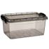 Cutie de depozitare cu capac Kipit TP545-2 Antracit Plastic (12 Unități)