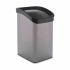 Coș de gunoi pentru hârtie Berilo D085-2 Gri închis Plastic 12 L Basculantă (6 Unități)