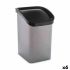 Coș de gunoi pentru hârtie Berilo D093-2 Gri închis Plastic 23 L Basculantă (6 Unități)