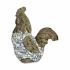 Figurină decorativă de grădină Ibergarden ZD18059 Polirășină Cocoș 22,5 x 46 x 41,5 cm (2 Unități)