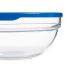 Cutie rotundă pentru prânz cu capac Pasabahce Chefs Albastru 1,135 L 17,2 x 7,6 x 17,2 cm (4 Unități)