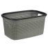 Coș pentru rufe Kipit TP7001-2 Gri Plastic 36 L 36 x 25,5 x 53 cm (12 Unități)