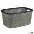 Coș pentru rufe Kipit TP7001-2 Gri Plastic 36 L 36 x 25,5 x 53 cm (12 Unități)