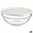 Cutie rotundă pentru prânz cu capac Pasabahce Chefs Alb 595 ml 14 x 6,3 x 14 cm (6 Unități)