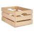 Cutie Decorativă lemn de pin 26 x 18,3 x 36 cm (3 Unități)