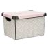 Cutie de depozitare cu capac Kipit Vibes Roz Plastic Săgeți 22 L 30 x 23,5 x 40 cm (12 Unități)