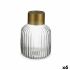 Vază Transparent Auriu* Sticlă 14,5 x 22 x 14,5 cm (6 Unități)