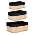 Organizatoare Berilo BA1317-438 Bambus 31 x 12 x 21 cm Set