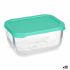 Cutie pentru Prânz Pasabahce SNOW BOX Verde Transparent Sticlă Polietilenă 420 ml 12,5 x 6 x 9,5 cm (12 Unități)