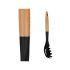 Lingură de servit paste Kinvara KT190072-6 PBT Negru Natural Lemn 6 x 33,5 x 6 cm (12 Unități)