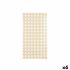 Covoraș de duș antiderapant Bej PVC 68 x 36 x 1 cm (6 Unități)