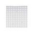 Covoraș de duș antiderapant Transparent PVC 54 x 54 x 1 cm (6 Unități)