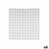 Covoraș de duș antiderapant Transparent PVC 54 x 54 x 1 cm (6 Unități)