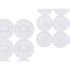 Covoraș de duș antiderapant Berilo CN-BM630 - 306 Alb PVC 68 x 36 x 1 cm (6 Unități)