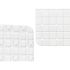 Covoraș de duș antiderapant Berilo BM509S - 314 Alb PVC 50,3 x 50,3 x 0,7 cm Cadre (6 Unități)
