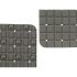 Covoraș de duș antiderapant Berilo BM509S -315 Gri PVC 50,3 x 50,3 x 0,7 cm Cadre (6 Unități)